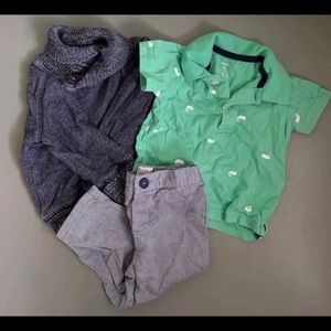 EUC Cool Toddler Boy Outfit sz 12M